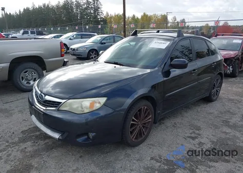 2008 Subaru Impreza Outback Sport from USA, damaged, VIN JF1GH63678G829389